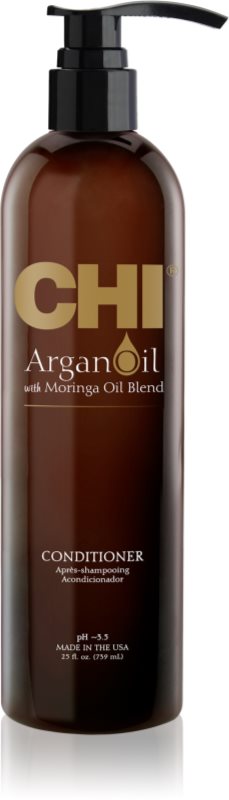 CHI Argan Oil Conditioner balsam hranitor pentru păr uscat și deteriorat 739 ml