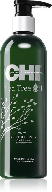 CHI Tea Tree Oil Conditioner balsam revigorant pentru par si scalp gras