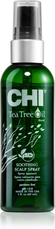 CHI Tea Tree Oil Soothing Scalp Spray spray-calmant împotriva iritație și mâncărime scalpului 89 ml