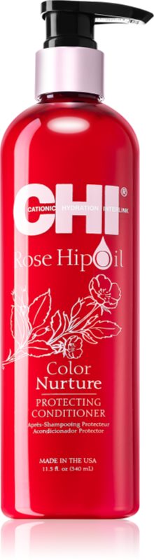 CHI Rose Hip Oil Conditioner balsam pentru păr vopsit 340 ml