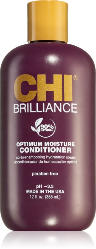 CHI Brilliance Optimum Moisture Conditioner balsam hidratant pentru păr uscat și deteriorat