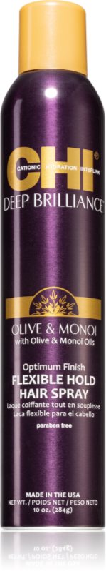 CHI Brilliance Flexible Hold Hair Spray fixativ pentru păr, cu fixare ușoară 284 g