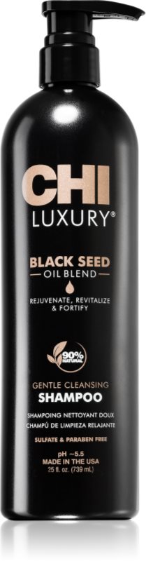 CHI Luxury Black Seed Oil Gentle Cleansing Shampoo sampon de curatare delicat