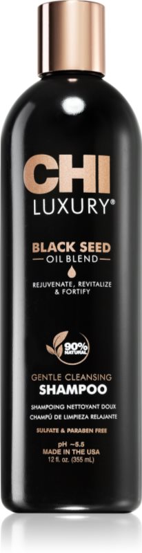 CHI Luxury Black Seed Oil Gentle Cleansing Shampoo sampon de curatare delicat