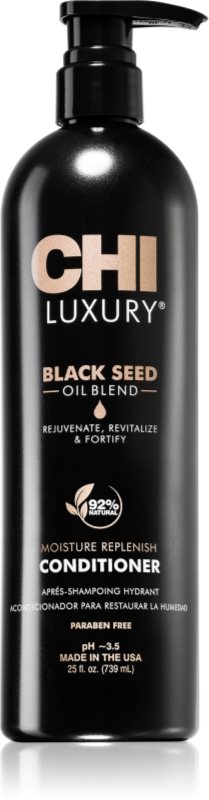 CHI Luxury Black Seed Oil Moisture Replenish Conditioner balsam hidratant pentru par usor de pieptanat