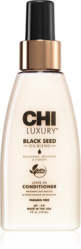 CHI Luxury Black Seed Oil Leave-In Conditioner balsam hranitor fara clatire 118 ml
