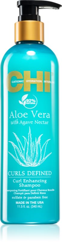 CHI Aloe Vera Curl Enhancing șampon pentru păr creț 340 ml