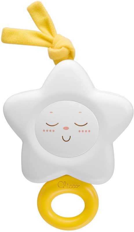 Chicco Classic Star Musical Box jucărie suspendabilă contrastantă Star 1 buc