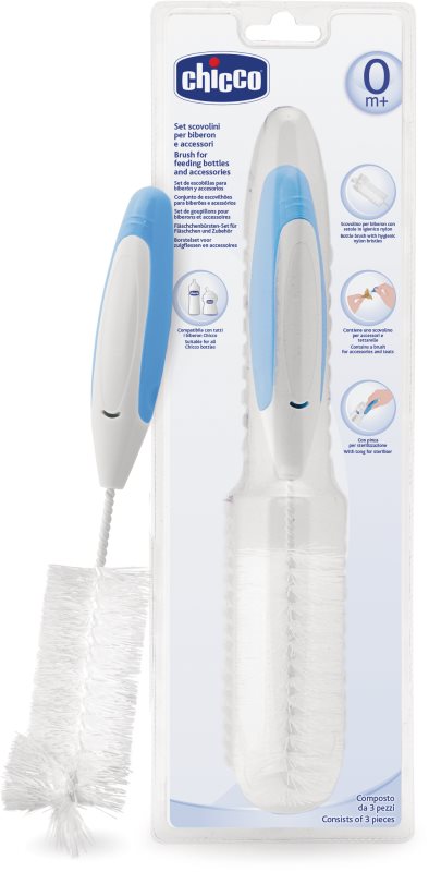 Chicco Cleaning Brush perie de curățare 0m+ 1 buc