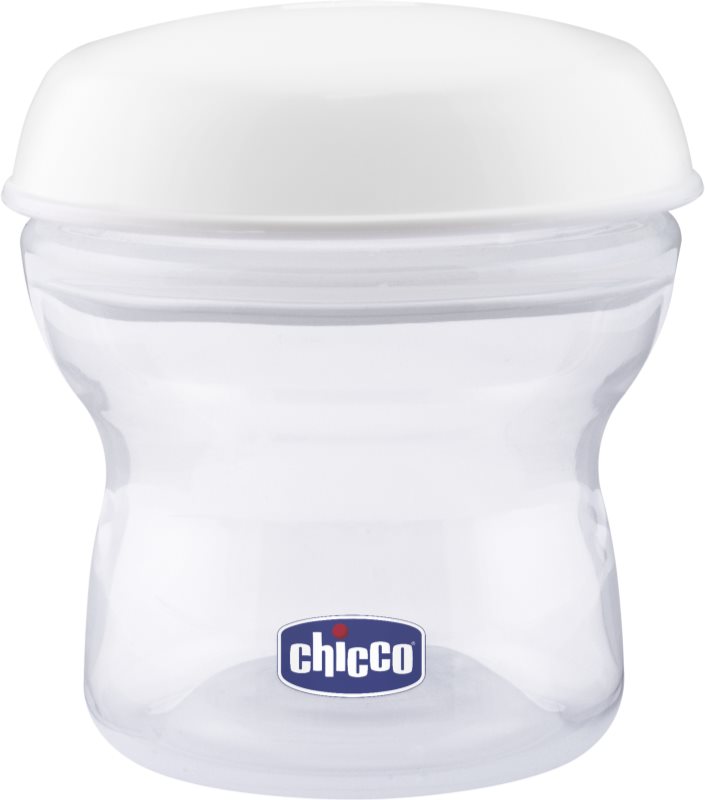 Chicco Natural Feeling Multi-use Milk Container caserole pentru păstrarea alimentelor 4 buc