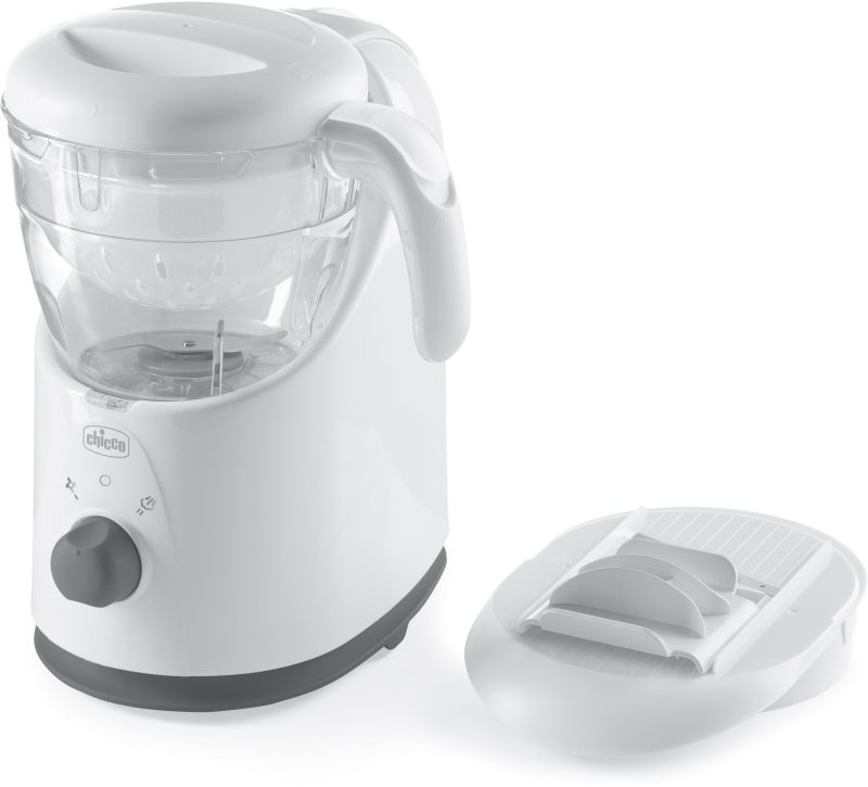 Chicco Easy Meal 4 in 1 oală de gătit cu aburi și blender 4 in 1 1 buc