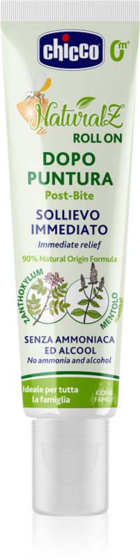 Chicco Post-Bite roll-on pentru calmarea înțepăturilor de insecte pentru copii 10 ml