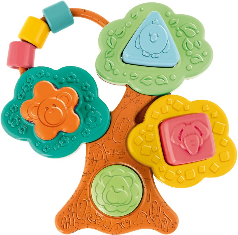 Chicco Eco+ Baobab Shape Sorter jucărie interactivă cu piese care se pot insera 6-36 m 1 buc