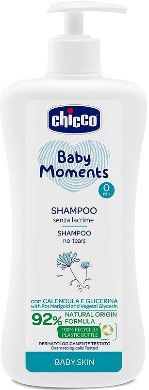 Chicco Baby Moments sampon pentru copii pentru păr