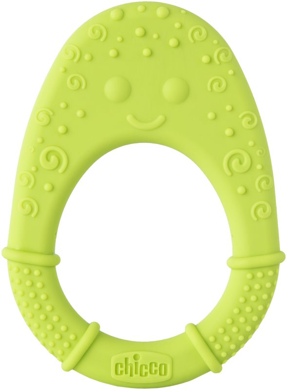 Chicco Super Soft Avocado jucărie pentru dentiție 2 m+ 1 buc