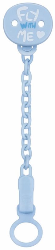 Chicco All You Can Clip clips pentru suzetă Blue 1 buc