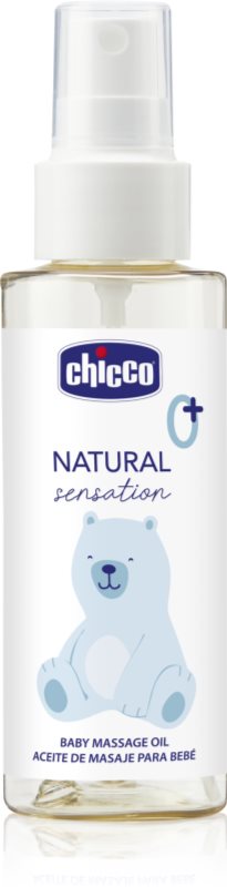 Chicco Natural Sensation Baby ulei de masaj pentru nou-nascuti si copii 0+ 100 ml