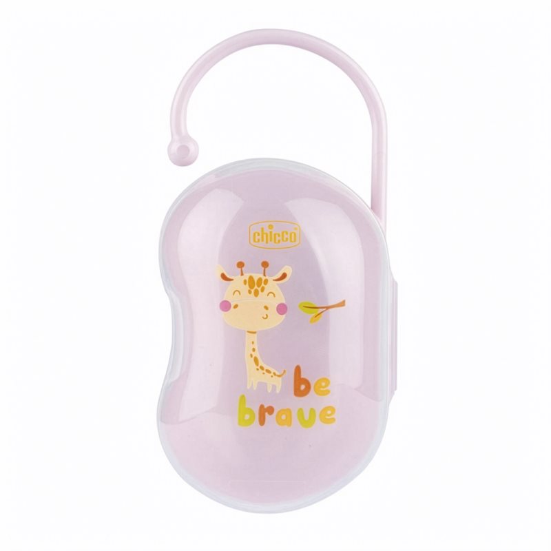 Chicco Easy Box cutie pentru suzetă Giraffe 1 buc