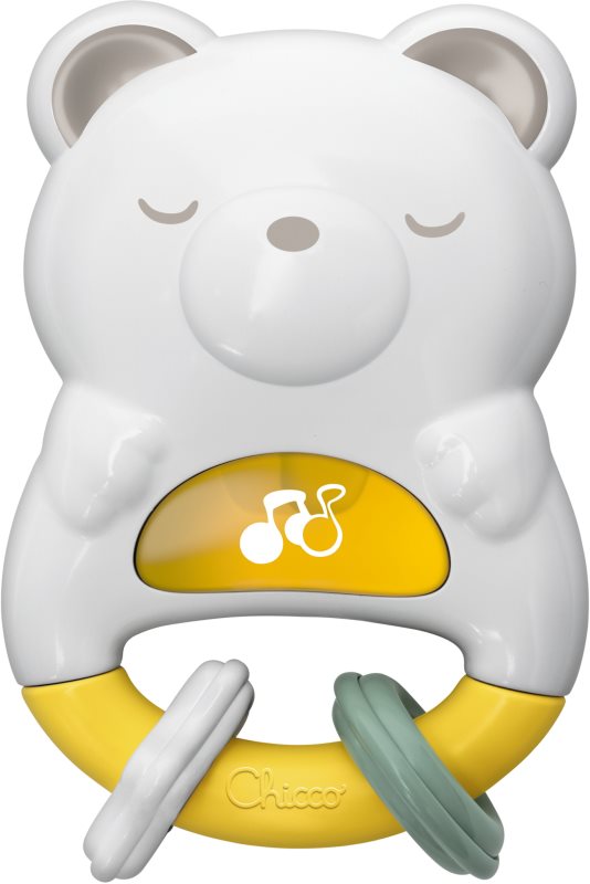 Chicco Day & Night lampă de veghe cu zornăitoare 2in1 Little Bear 1 buc