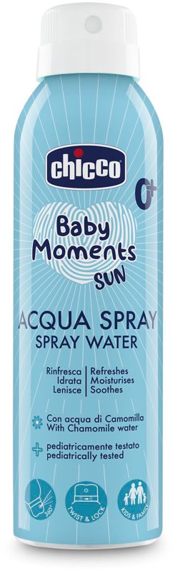 Chicco Baby Moments Acqua Spray Spray revigorant pentru copii 0m+ 150 ml