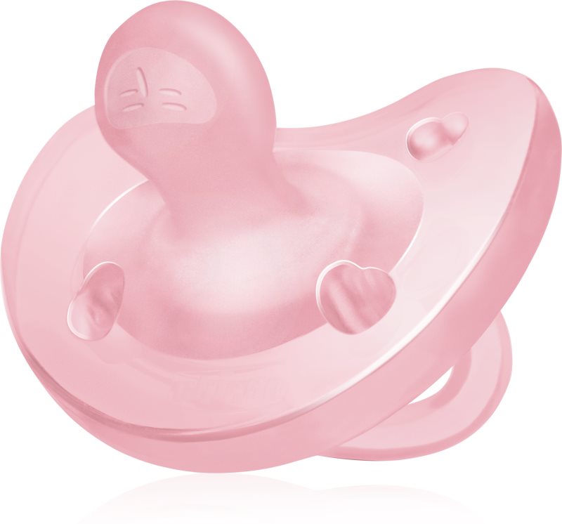 Chicco Physio Soft Physioforma suzetă 6-16 m Pink 1 buc