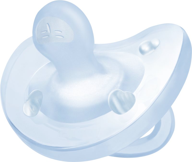 Chicco Physio Soft 0-6 m suzetă Blue 1 buc
