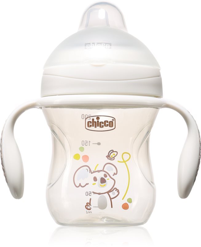 Chicco Transition Cup 4m+ cană pentru antrenament cu mânere