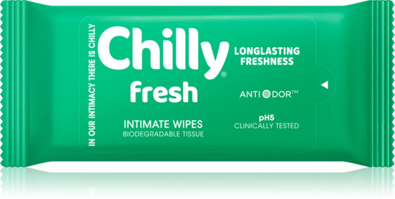 Chilly Fresh Intimate Wipes servetele umede pentru igiena intima 12 buc
