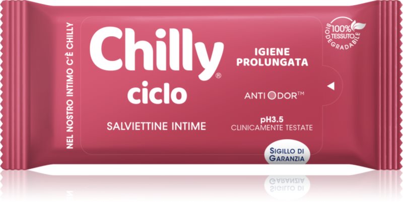Chilly Ciclo Intimate Wipes servetele umede pentru igiena intima 12 buc