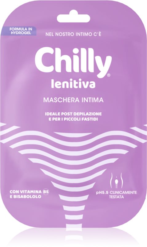 Chilly Soothing Intimate Mask masca calmanta si hidratanta pentru partile intime 1 buc