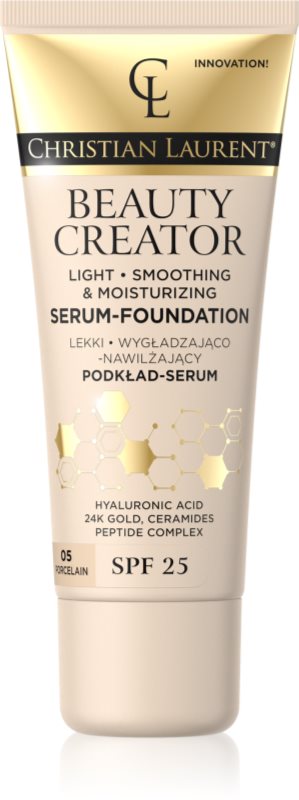 Christian Laurent Beauty Creator machiaj ușor de hidratare SPF 25