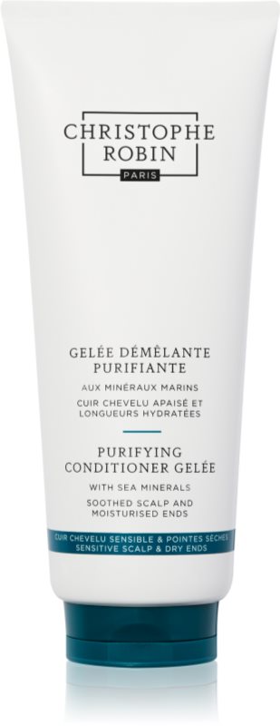 Christophe Robin Purifying Conditioner Geleé with Sea Minerals balsam gel pentru par usor de pieptanat 200 ml