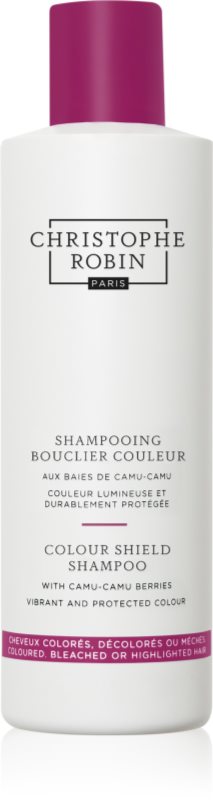 Christophe Robin Color Shield Shampoo with Camu-Camu Berries sampon hranitor pentru par vopsit sau suvitat 250 ml