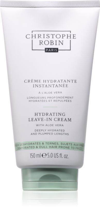 Christophe Robin Hydrating Leave in cream crema de par stralucire pentru parul uscat si fragil 150 ml