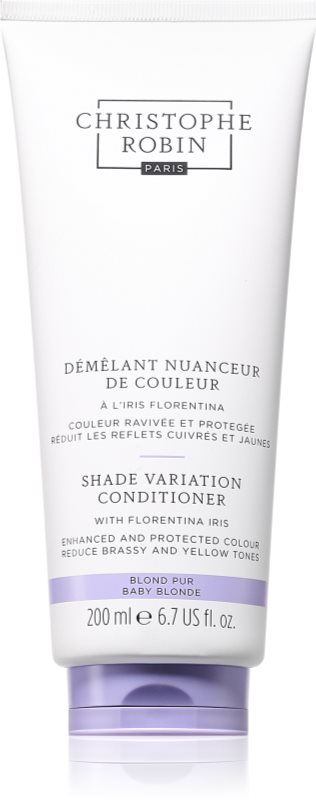 Christophe Robin Shade Variation Conditioner balsam pentru parul blond cu suvite 200 ml