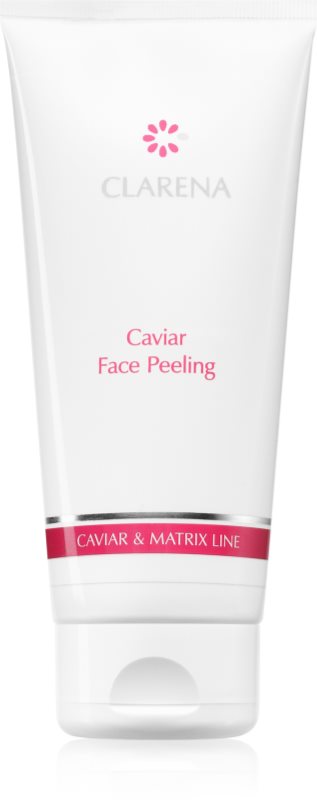 Clarena Caviar & Matrix Line exfoliant facial cu caviar 200 ml