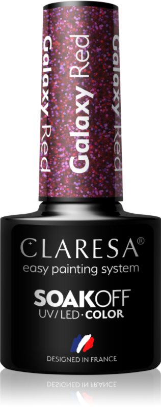 Claresa SoakOff UV/LED Color Galaxy lac de unghii sub forma de gel