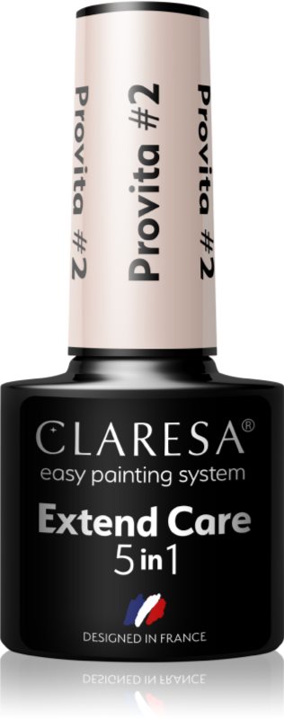Claresa Extend Care 5 in 1 Provita baza gel pentru unghii efect regenerator