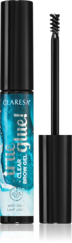 Claresa True Glue! gel pentru sprancene culoare 01 Transparent 8 g