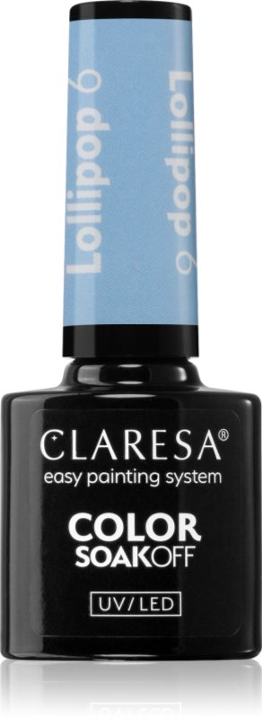 Claresa SoakOff UV/LED Color Lollipop lac de unghii sub forma de gel
