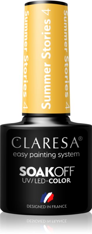 Claresa SoakOff UV/LED Color Summer Stories lac de unghii sub forma de gel