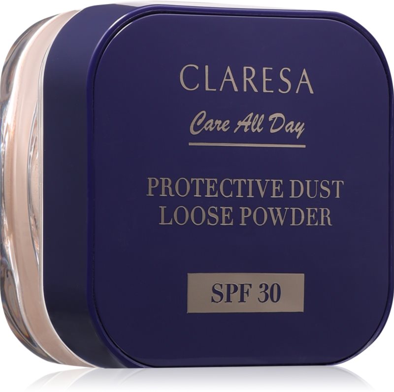 Claresa Care All Day Protective Dust Loose Powder pudră liberă pentru fixare SPF 30 culoare Universal 5 g