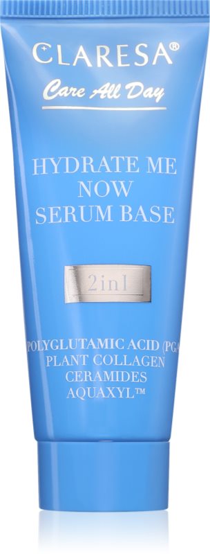 Claresa Care All Day Hydrate Me Now Serum baza hidratantă de machiaj 30 ml
