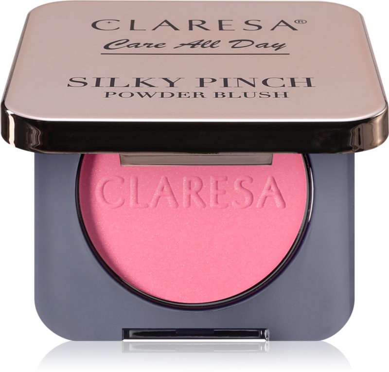 Claresa Care All Day Silky Pinch Powder Blush fard de obraz compact pentru un efect de lunga durata