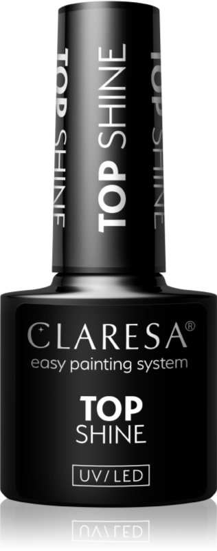 Claresa UV/LED Top Shine lac gel de unghii pentru acoperirea superioară glossy 5 g