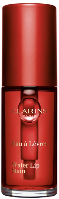 Clarins Water Lip Stain Lip Gloss mat cu efect de hidratare culoare 03 Red Water 7 ml