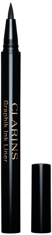 Clarins Graphik Ink Liner Liquid Eyeliner Pen fixare de lunga durata pentru ochi culoare 01 Intense Black 0.4 ml