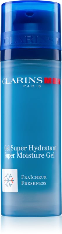 Clarins Men Super Moisture Gel gel hidratant pentru un aspect intinerit 50 ml