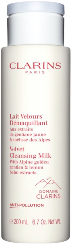 Clarins Cleansing Velvet Cleansing Milk lapte demachiant delicat 200 ml