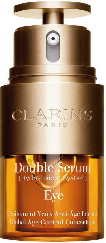 Clarins Double Serum Eye Crema anti-rid pentru zona ochilor cu efect de nutritiv 20 ml